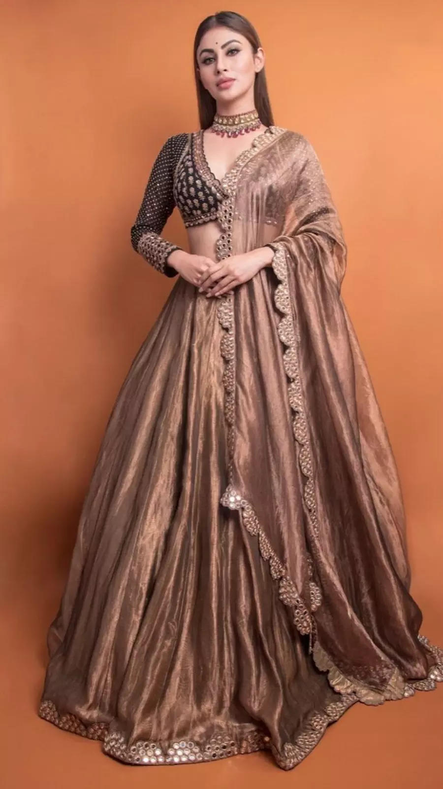 A cocktail lehenga for the evening