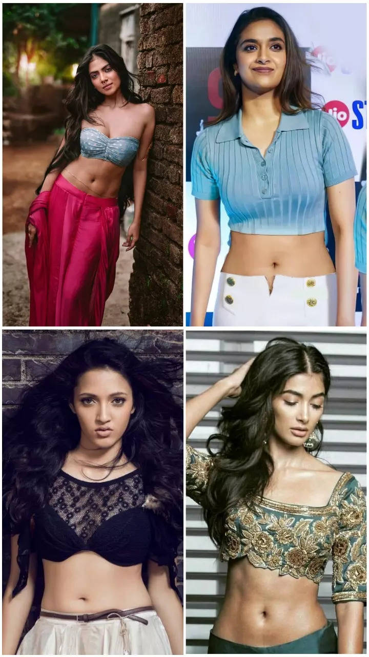 Top Ten Navel Shows of Telugu actresses