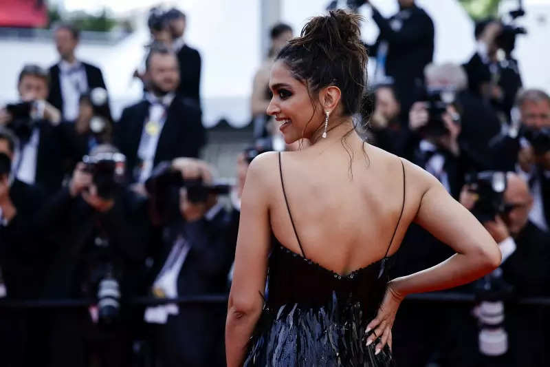 Cannes 2022: Deepika Padukone exudes celestial grace in white fusion saree as she signs off from the French Riviera