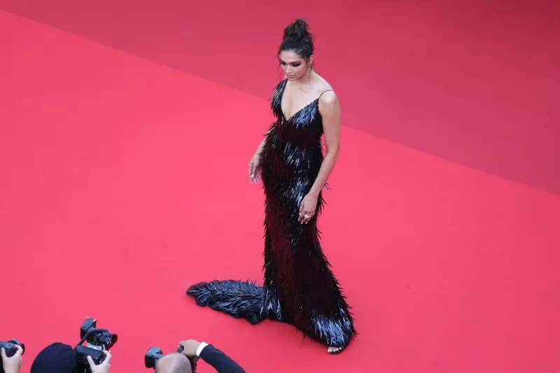 Cannes 2022: Deepika Padukone exudes celestial grace in white fusion saree as she signs off from the French Riviera