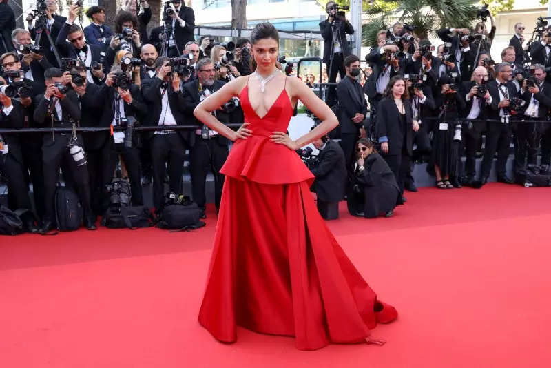 Cannes 2022: Deepika Padukone exudes celestial grace in white fusion saree as she signs off from the French Riviera