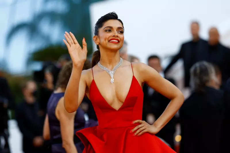 Cannes 2022: Deepika Padukone exudes celestial grace in white fusion saree as she signs off from the French Riviera