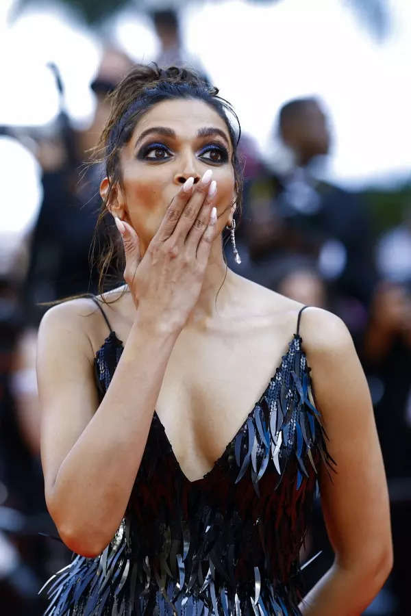 Cannes 2022: Deepika Padukone exudes celestial grace in white fusion saree as she signs off from the French Riviera