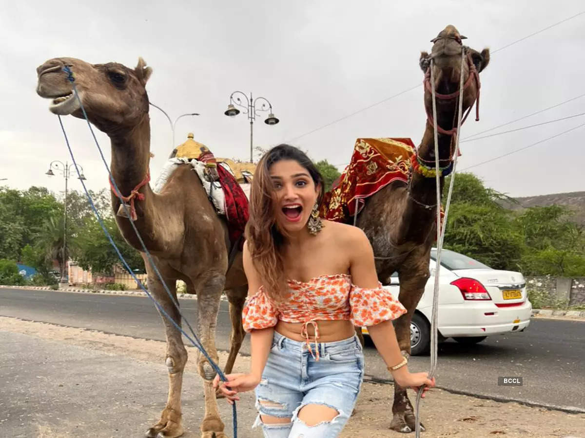 Donal Bisht during her recent Jaipur trip