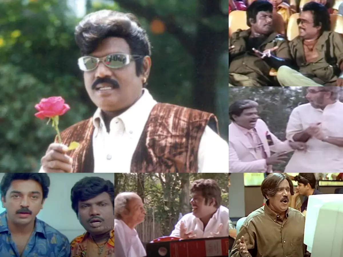 6 memorable Goundamani comedy tracks that do not feature Senthil | The  Times of India