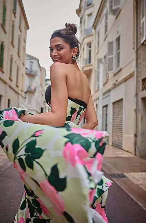 Cannes 2022: Deepika Padukone exudes celestial grace in white fusion saree as she signs off from the French Riviera