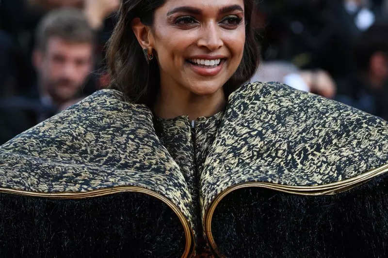 Cannes 2022: Deepika Padukone exudes celestial grace in white fusion saree as she signs off from the French Riviera