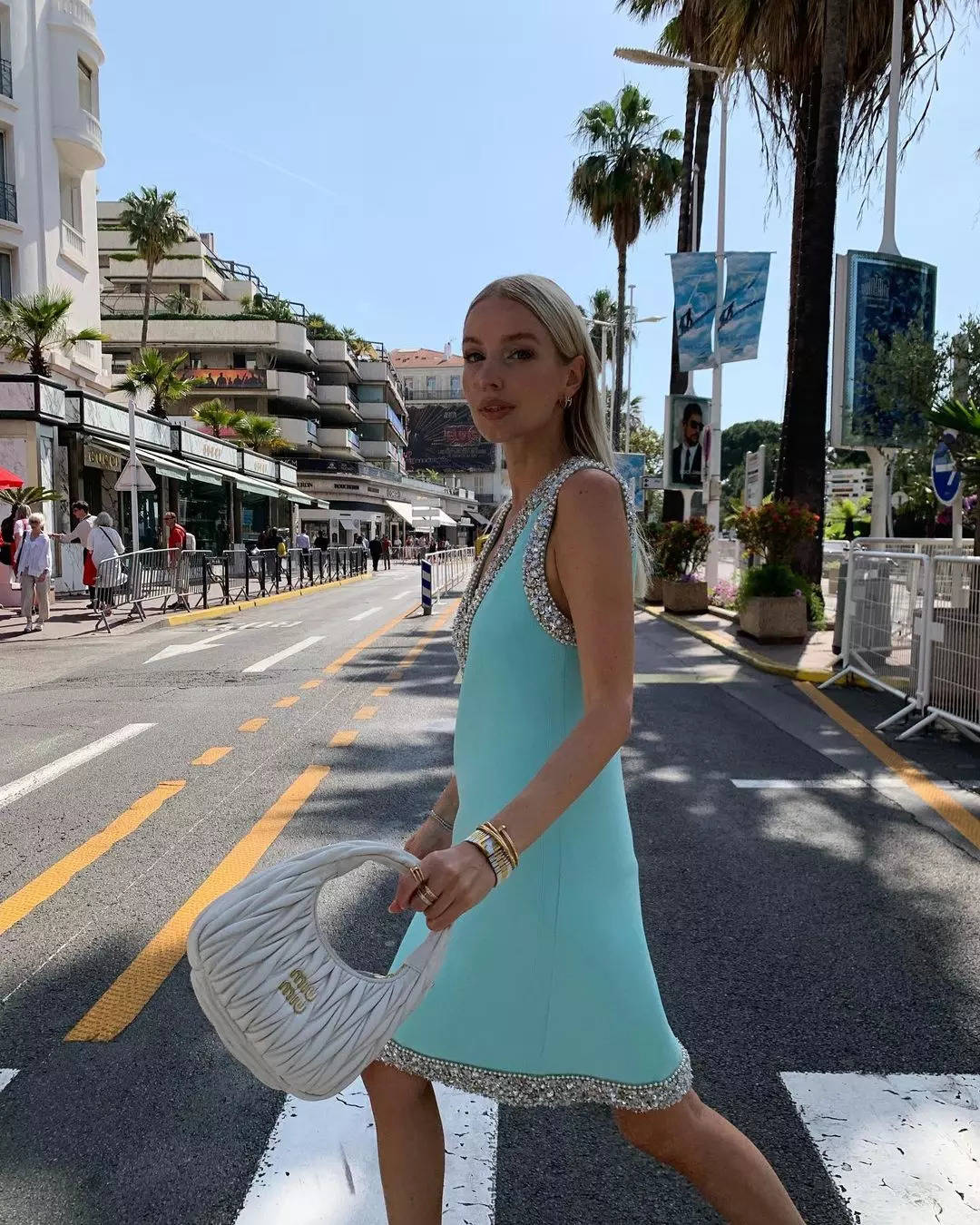 Leonie Hannes at Cannes 2022