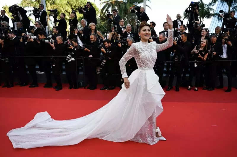 Cannes 2022: Urvashi Rautela's sensational red carpet debut in gorgeous gowns, see pictures
