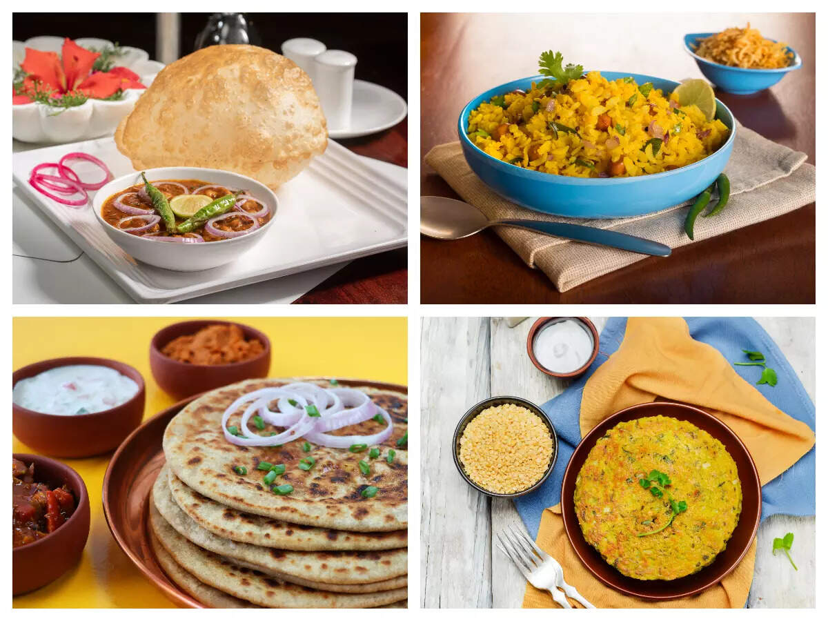 North Indian Breakfast Recipes Vegetarian