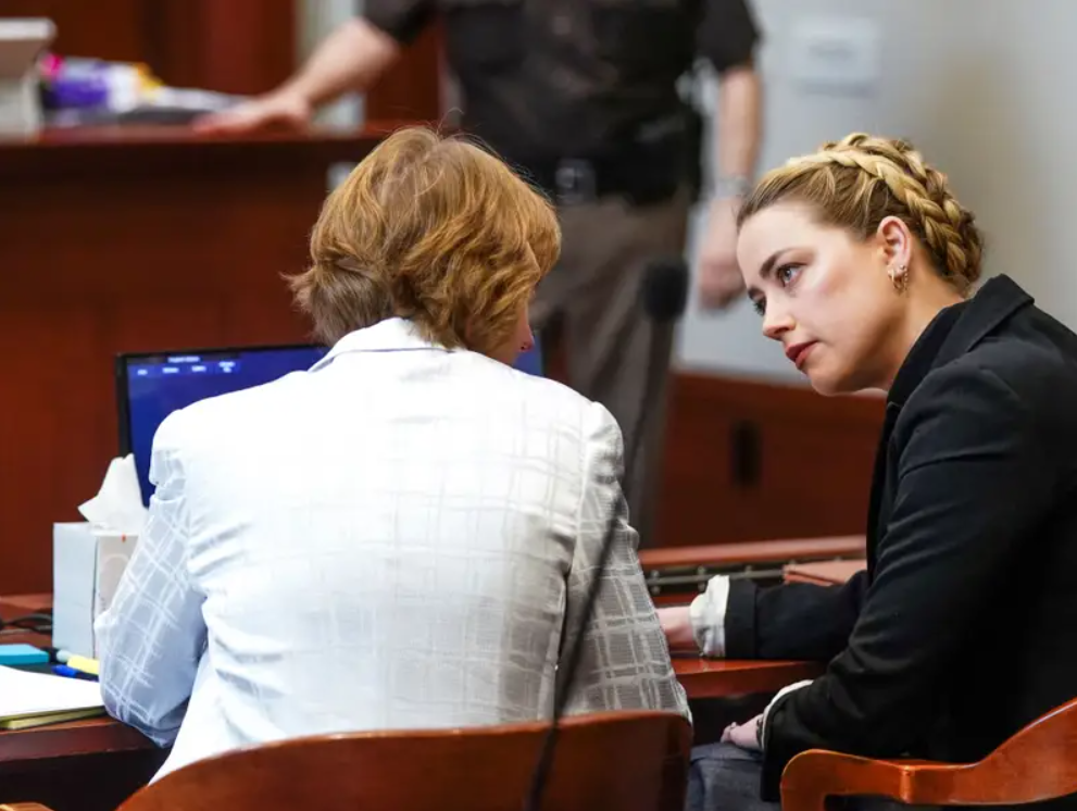 Amber Heard at Court Trials