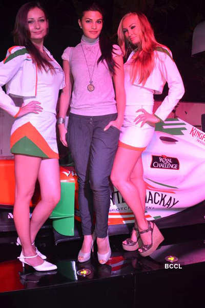 Stars at Force India F1 Octane Night