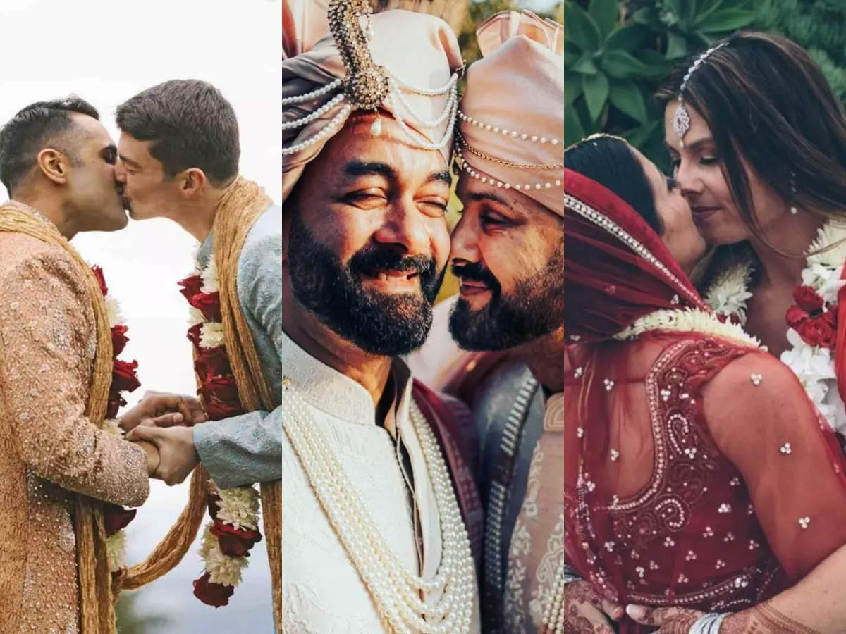 Heartwarming pictures from LGBTQ+ weddings