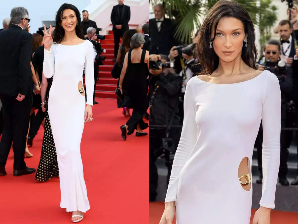Bella Hadid's love affair with a 1996 vintage Gucci dress | The Times of  India