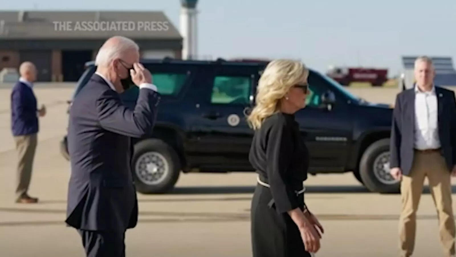 Biden, First Lady evacuated after plane entered airspace near beach home