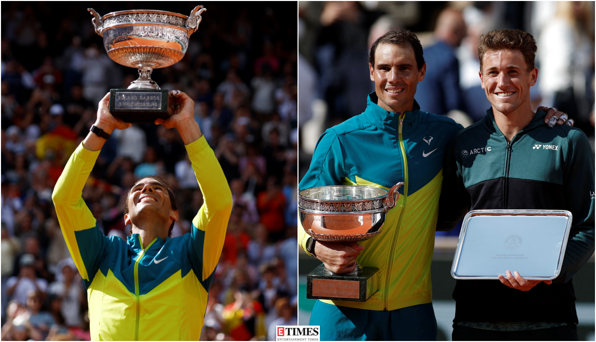 French Open 2022: GOAT Rafael Nadal defeats Casper Ruud to win historic 14th title, 22nd Grand Slam, see pictures