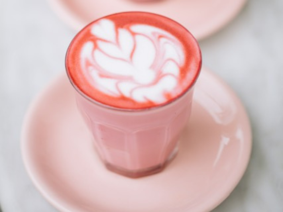 Pink Latte (Hot or Iced) Recipe