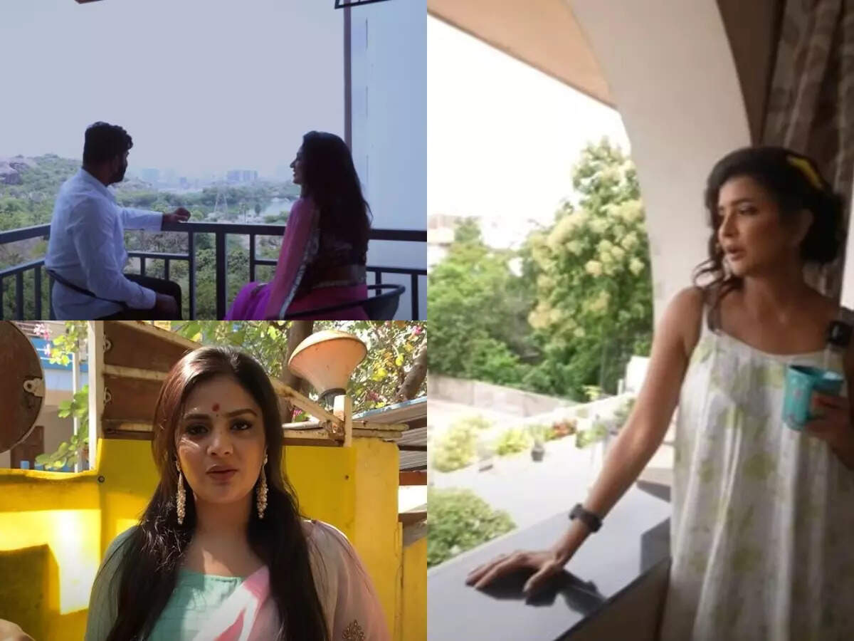 From Sreemukhi to Lakshmi Manchu: These celebs flaunt their green and  serene balconies