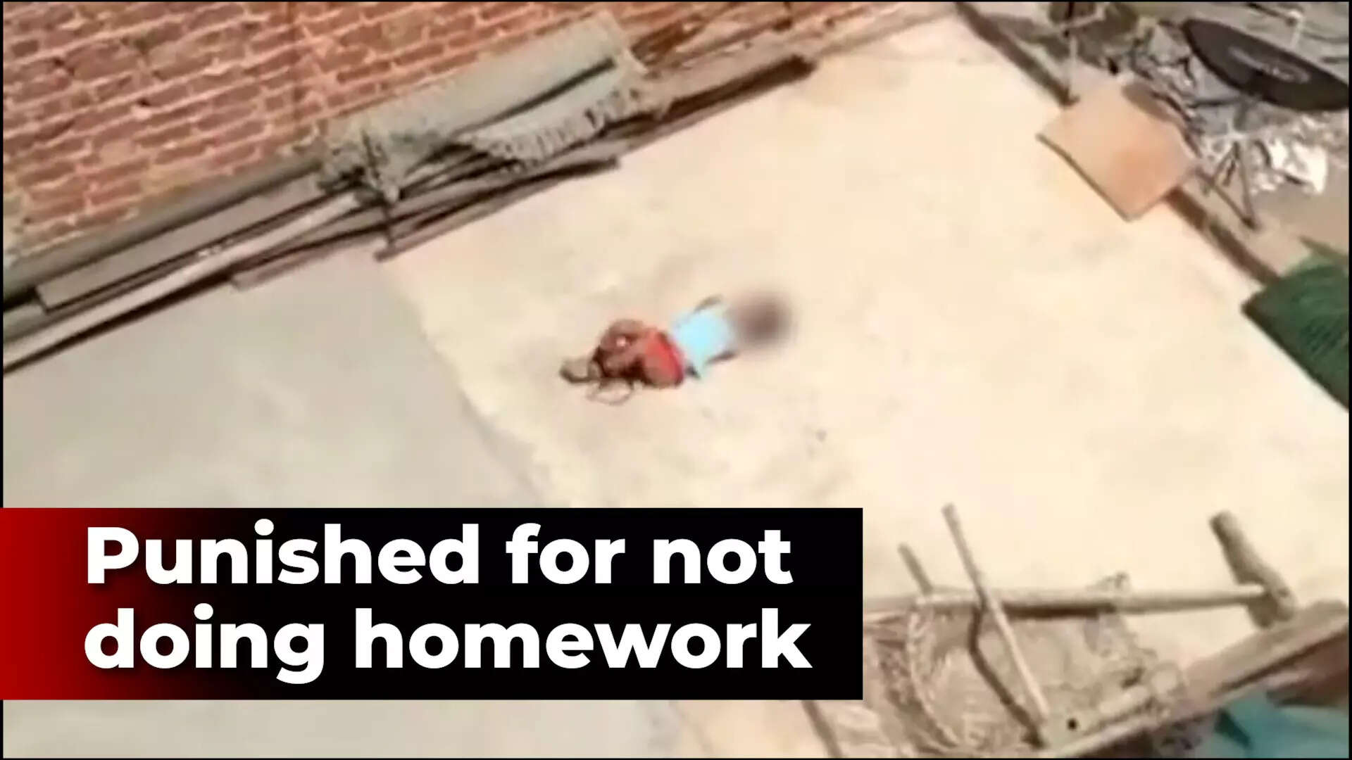 Viral video: Delhi Police take action against mother who tied up her 5-yr-old child on terrace in scorching heat