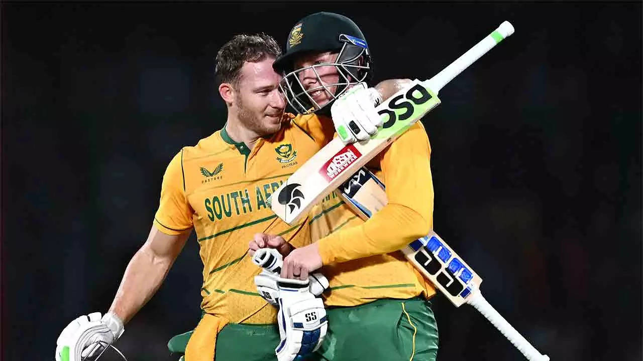 India vs South Africa 1st T20I: David Miller, Rassie van der Dussen fire  South Africa to seven-wicket win over India | Cricket News - Times of India