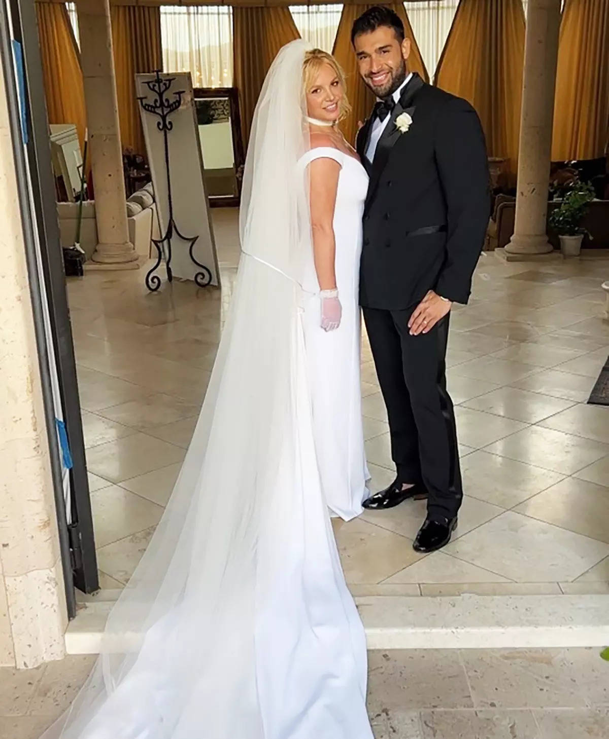 Inside Britney Spears and Sam Asghari's wedding at home in LA