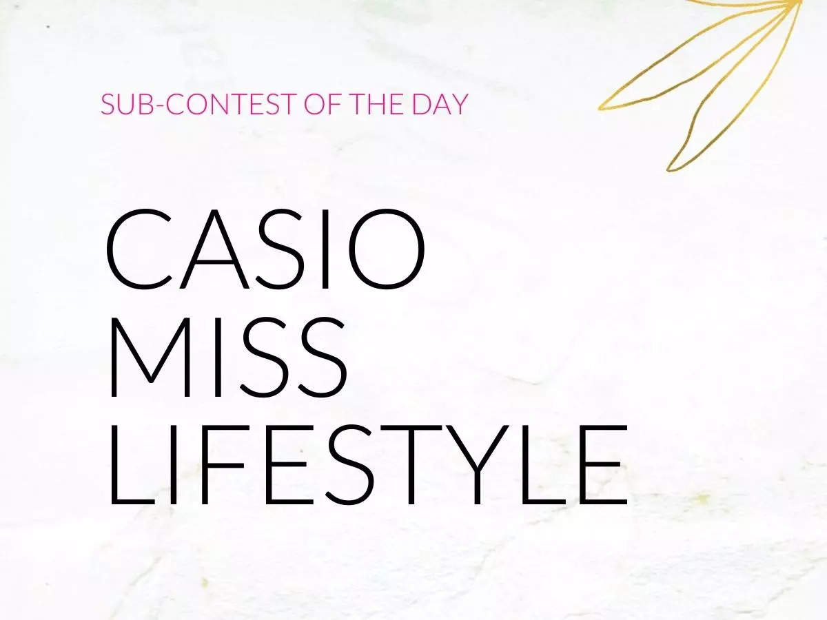 Femina Miss India 2022: Casio Miss Lifestyle sub-contest