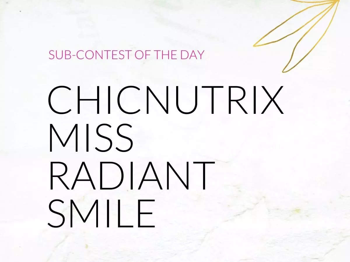Femina Miss India 2022: Chicnutrix Miss Radiant Smile sub-contest
