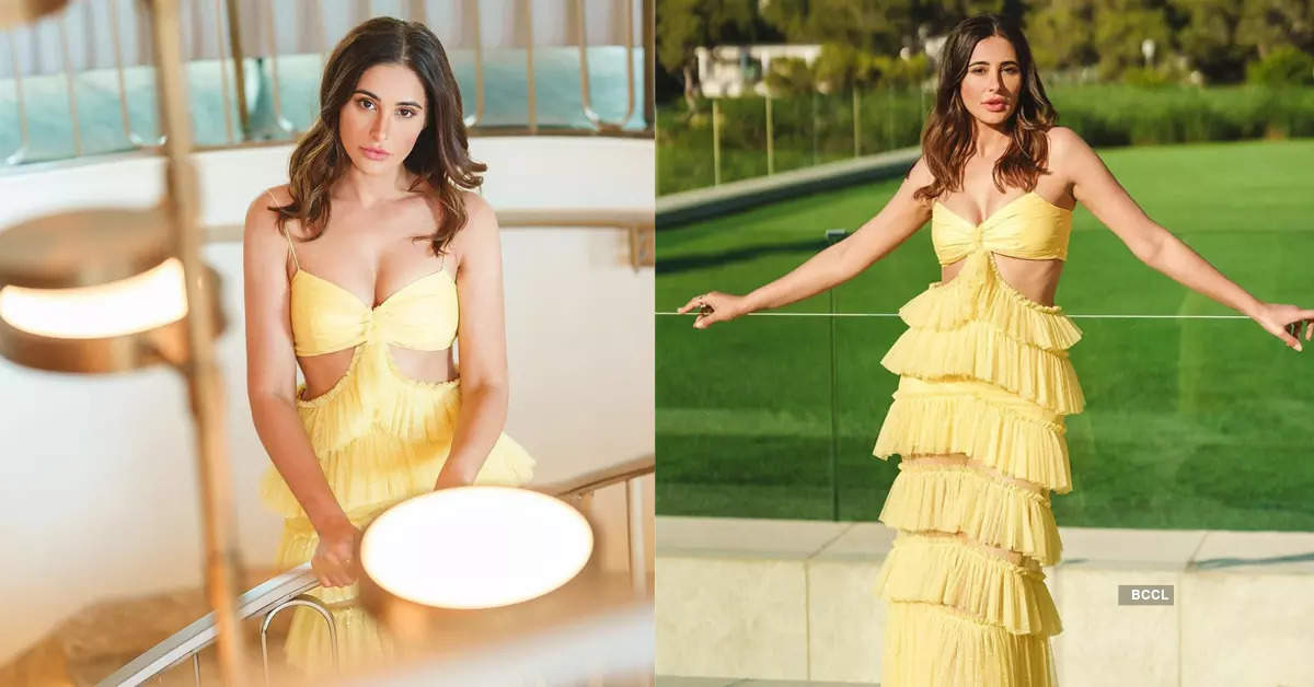 These pictures of Nargis Fakhri in tiered cutout dress will leave you mesmerised!