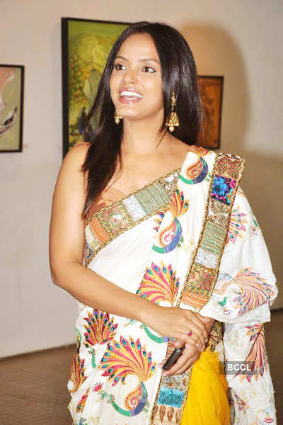 Rekha Rana's art exhibition