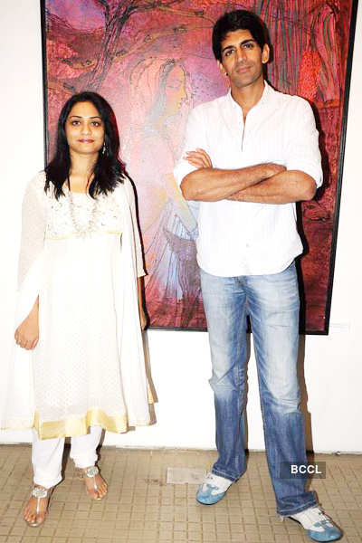 Rekha Rana's art exhibition