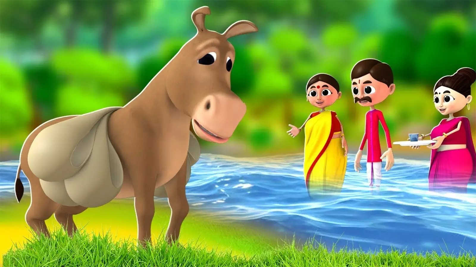 Latest Children Hindi Story 'Donkey's Road' For Kids - Check Out Kids's  Nursery Rhymes And Baby Songs In Hindi | Entertainment - Times of India  Videos