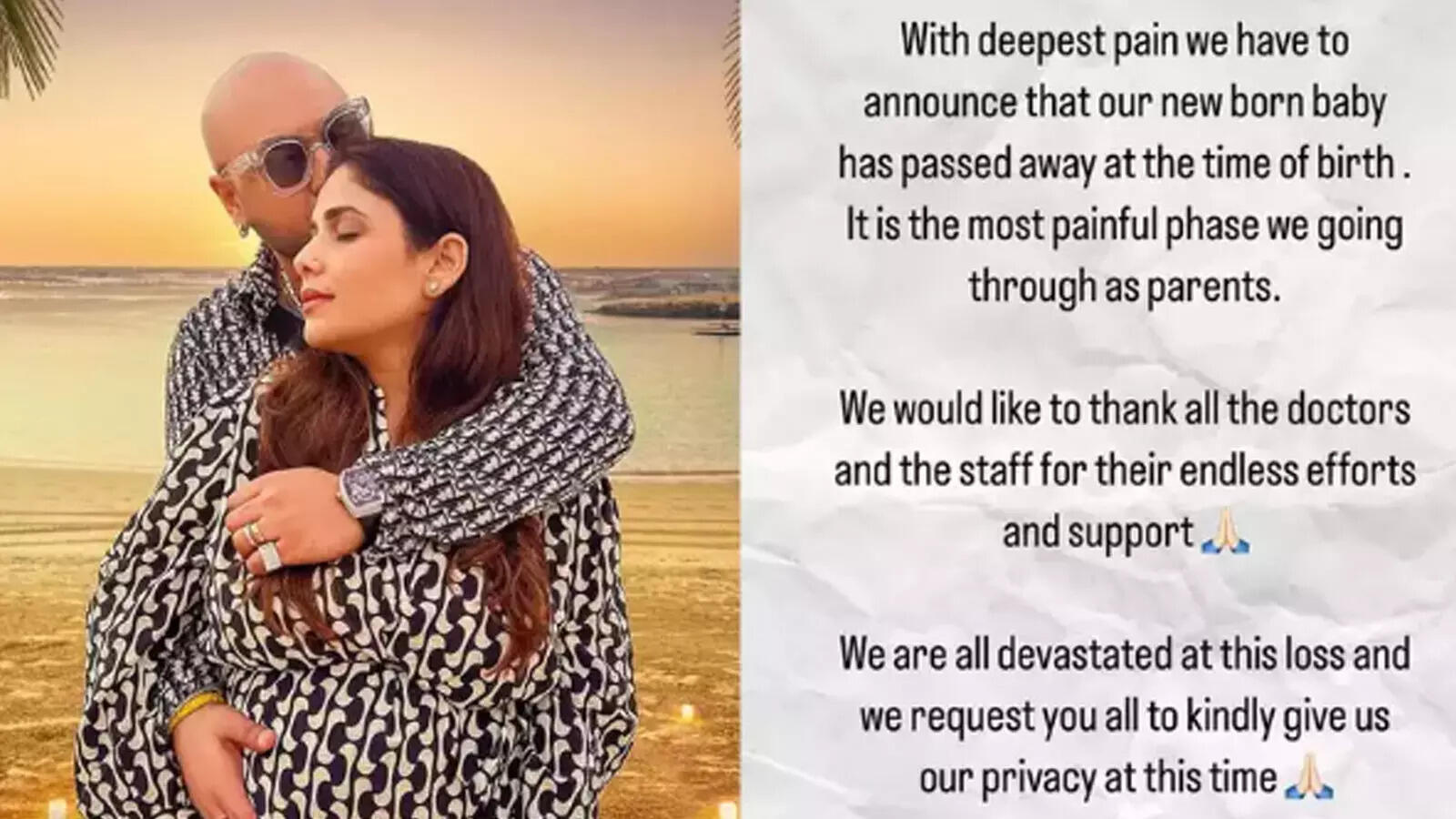 B Praak And Meera Bachan's Newborn Baby Passes Away; Singer Shares His ...