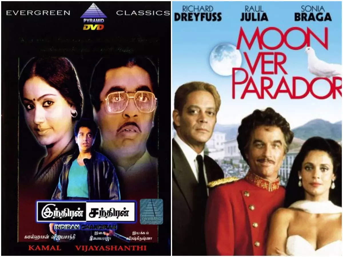 ​'Indrudu Chandrudu'/'Indiran Chandiran' (1990) - 'Moon Over Parador' (1988)