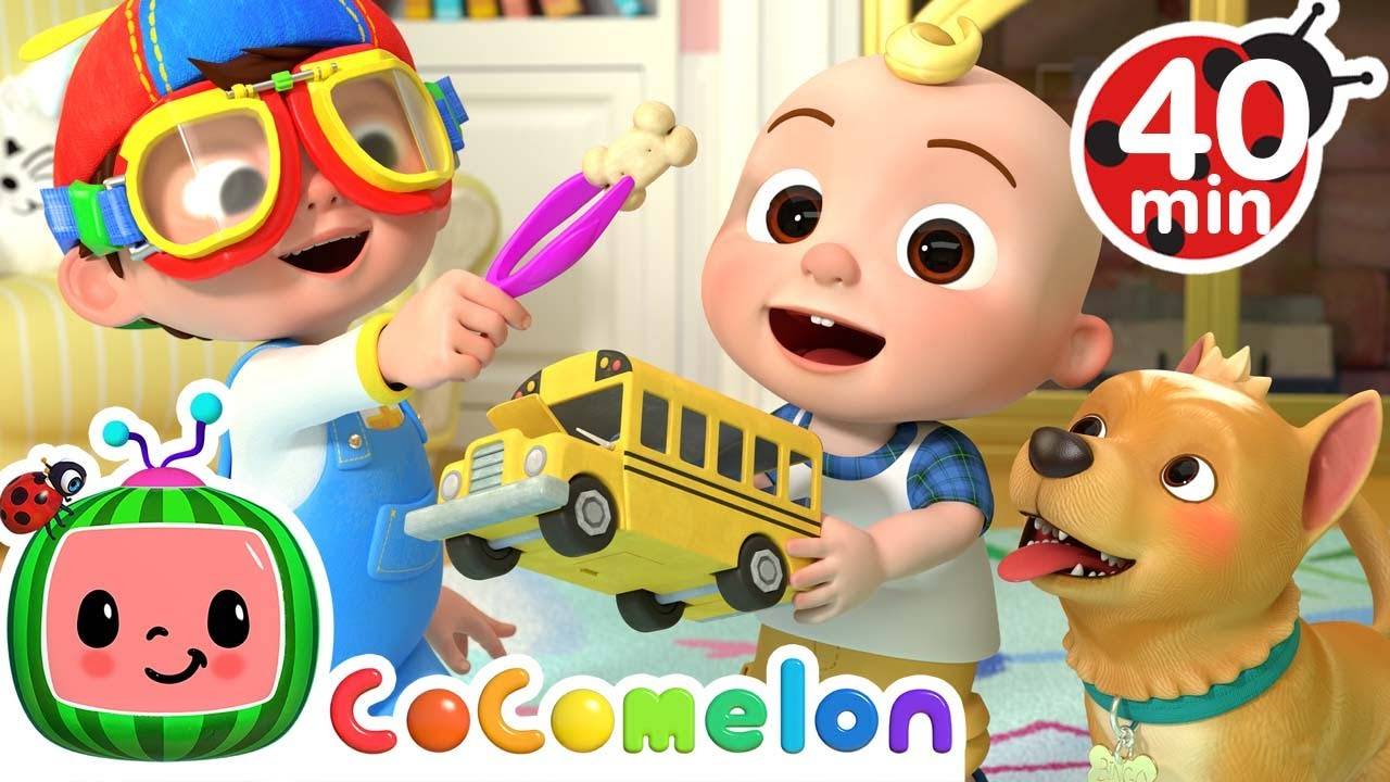 English Nursery Rhymes: Kids Video Song in English 'Wheels On The Bus'