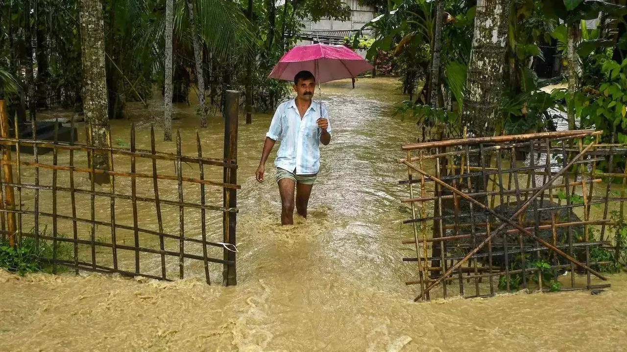 Assam Flood Situation Worsens In Karimganj More Than 134 Lakh Affected India News Times 6903