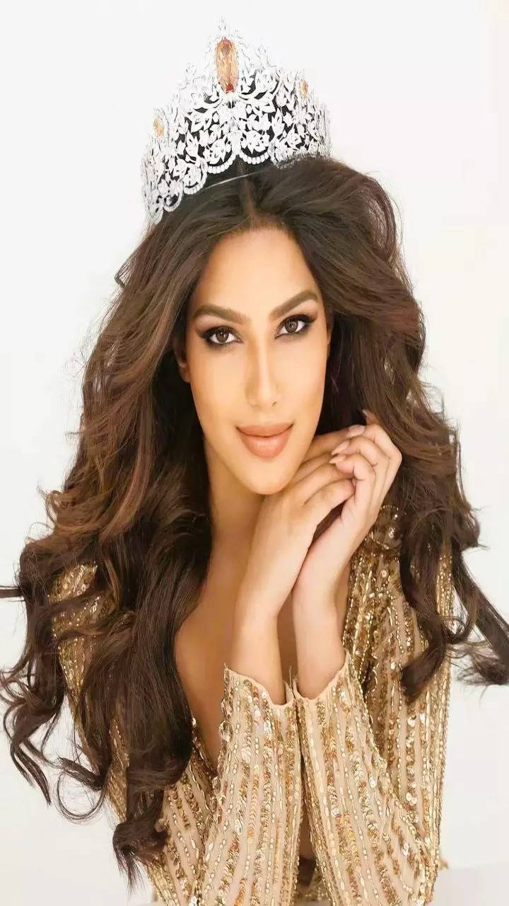 Miss Universe Harnaaz Sandhu casts a spell with her bewitching looks ...