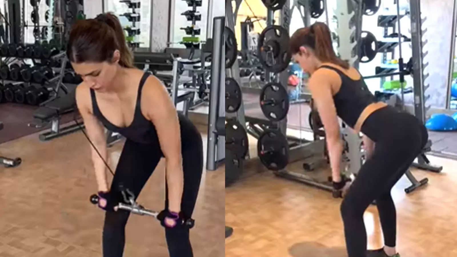 Fitness freak' Kriti Sanon drops her video giving a glimpse of her  favourite exercises | Hindi Movie News - Bollywood - Times of India