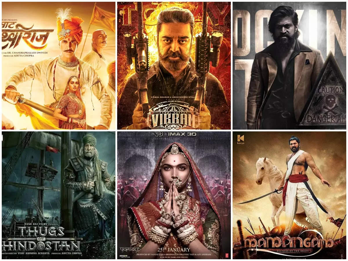 'Vikram', 'Samrat PrithviRaj', 'KGF2', 'Mamangam', 10 Indian films that ...