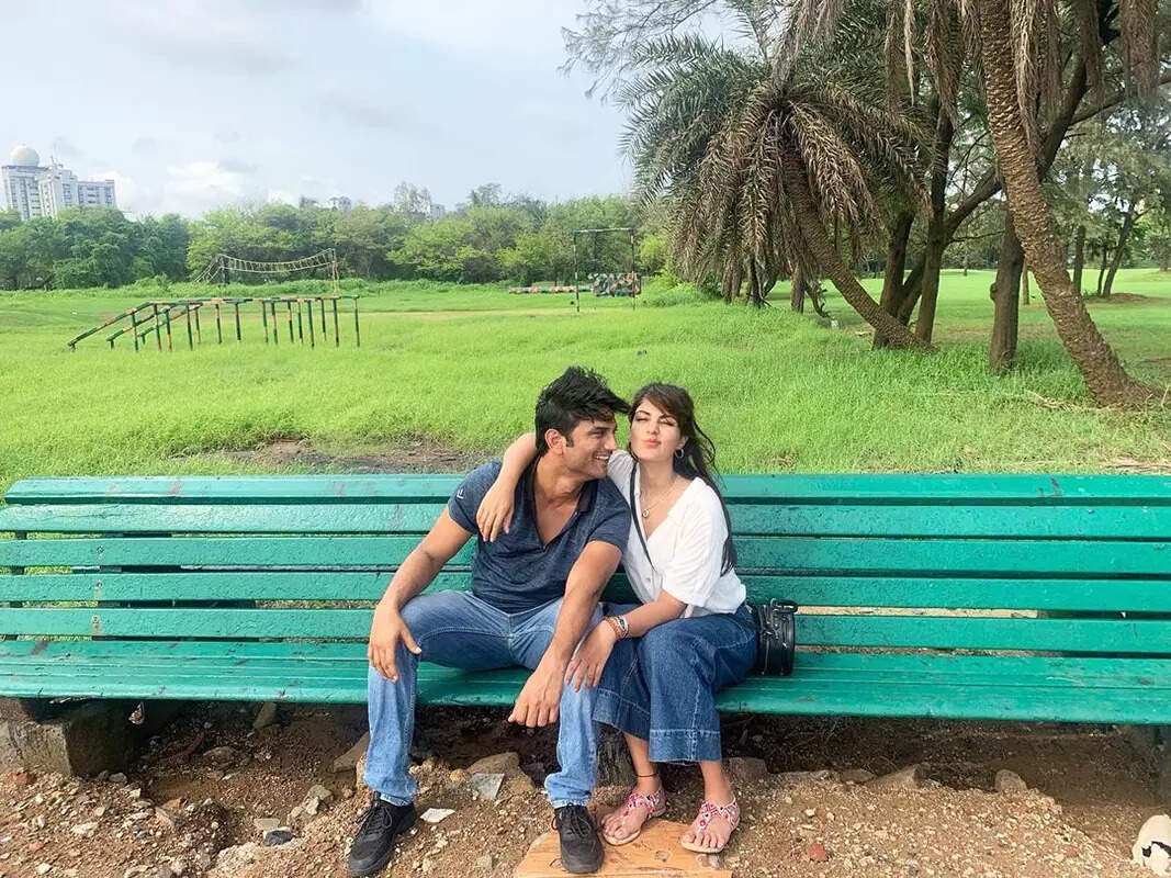 Sushant Singh Rajput death case: Pictures of Rhea Chakraborty go viral after she gets charged by NCB