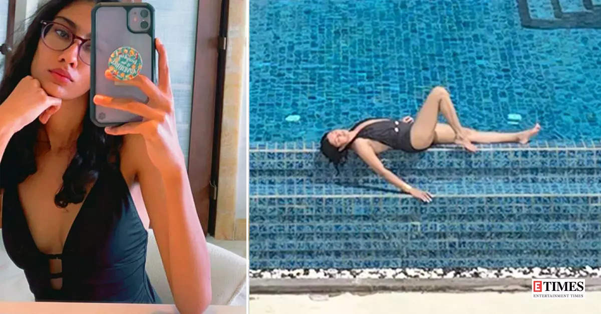 Mesmerising pictures of Sushmita Sen & daughter Renee chilling in a black monokini from their exotic vacation