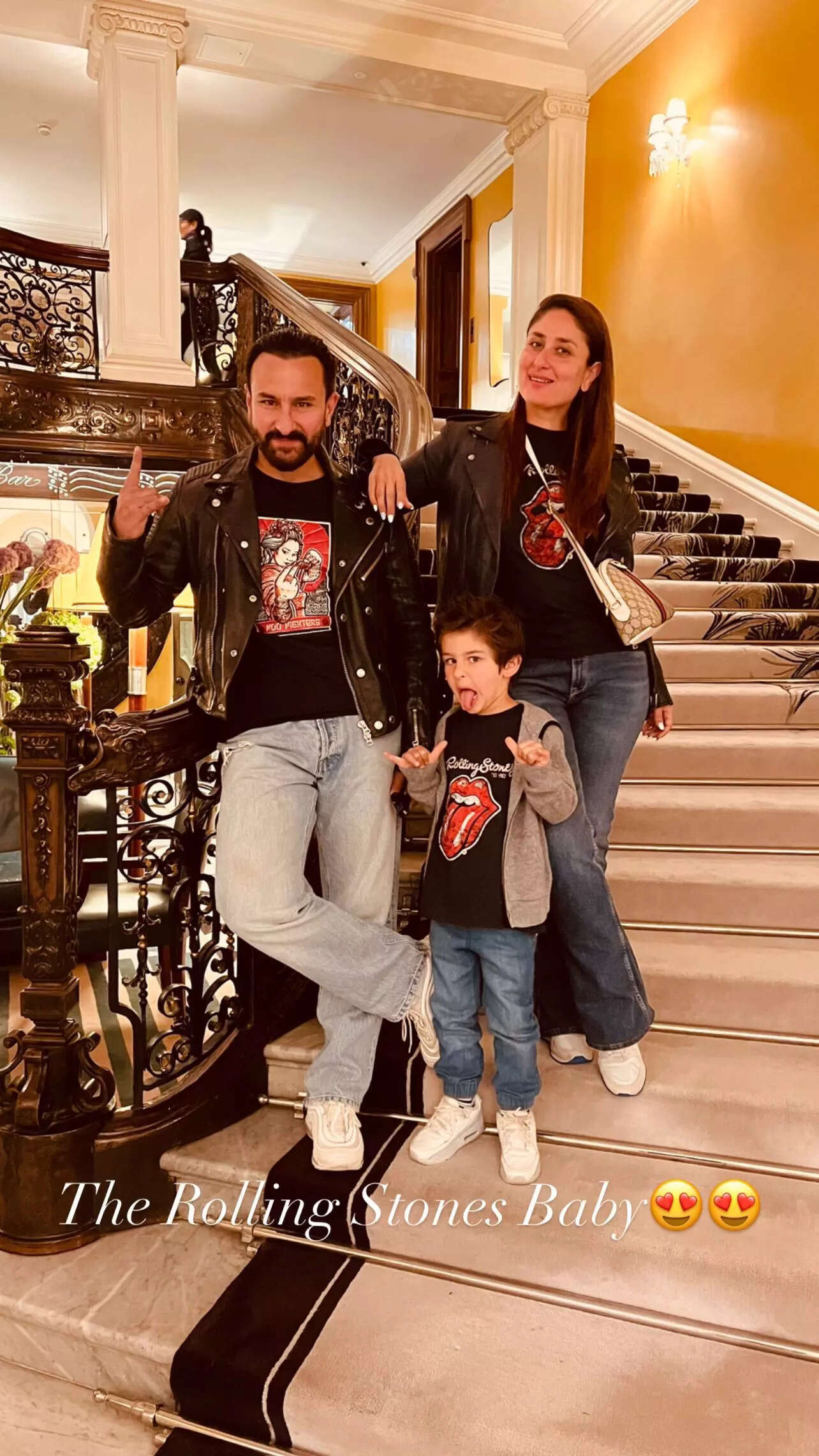 Saif, Kareena and Taimur