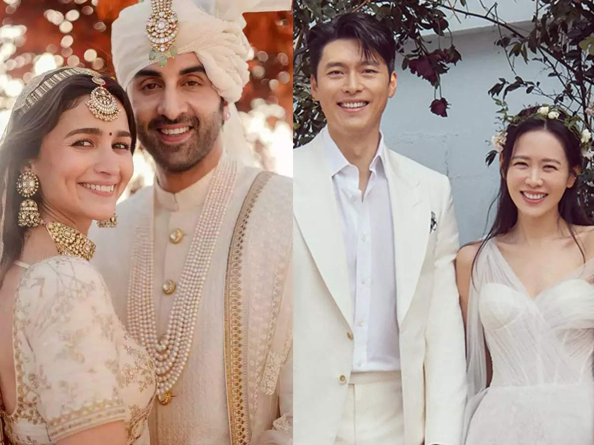 Alia Bhatt and Ranbir Kapoor to Son Ye-jin and Hyun Bin: Celebrities who announced their pregnancy soon after marriage  | The Times of India