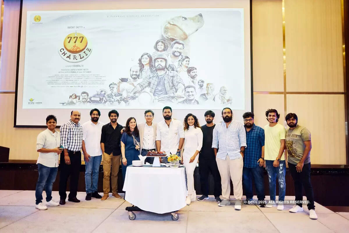 777 Charlie team lives it up in Dubai