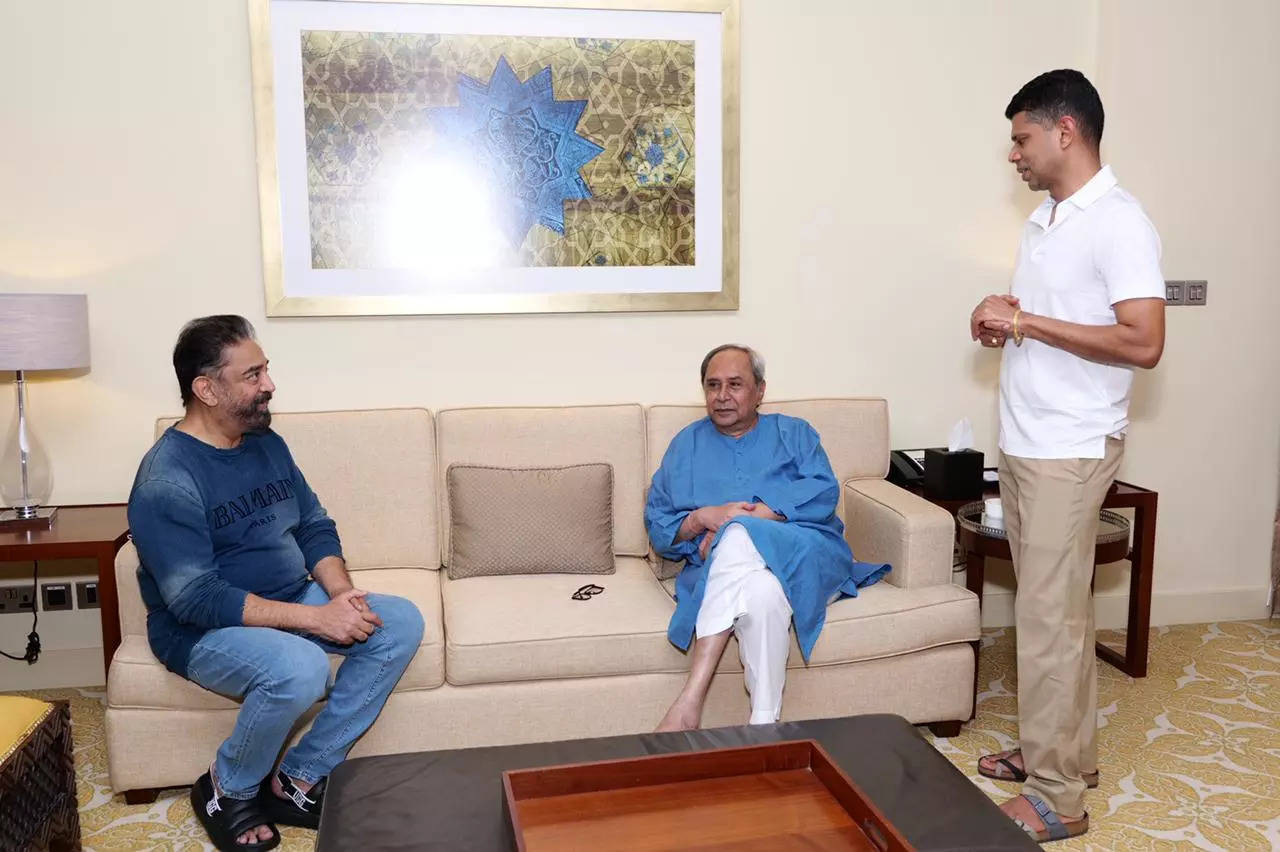 Kamal met CM Naveen Patnaik