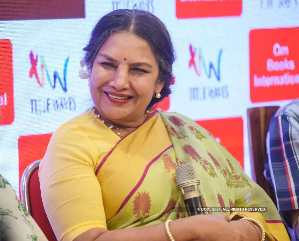 Shabana Azmi launches book The Oldest Love Story