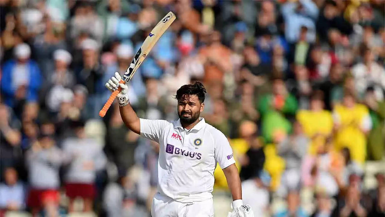 In Pics: Ton-up Pant turns the tables on England on Day 1  | The Times of India