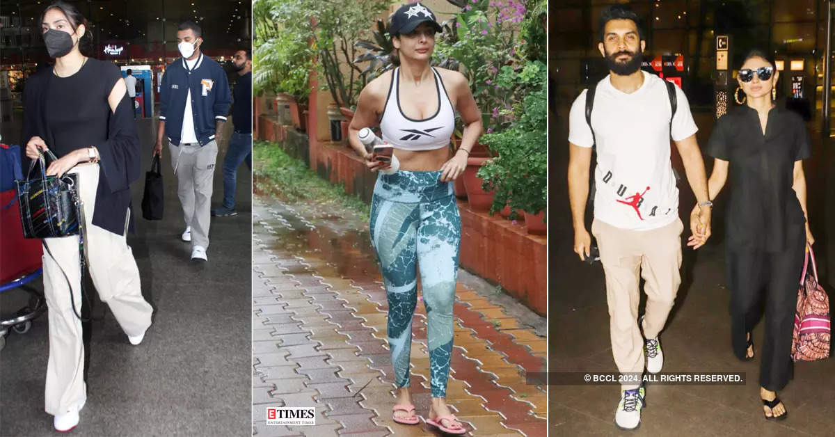#ETimesSnapped: From KL Rahul-Athiya Shetty to Malaika Arora, paparazzi pictures of your favourite celebs