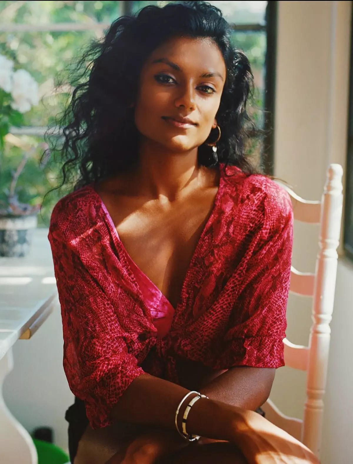 Simone Ashley, the Indian-origin British actress, leaves fans in awe with her beauty