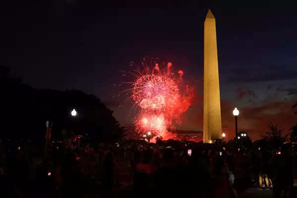 Fireworks light up skies as US celebrates Independence Day; see pics
