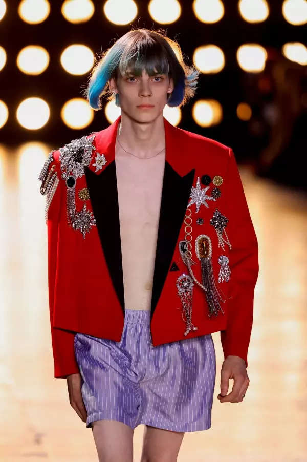 Paris Fashion Week 2022: Hedi Slimane's spring/summer 2023 menswear collection show in pictures